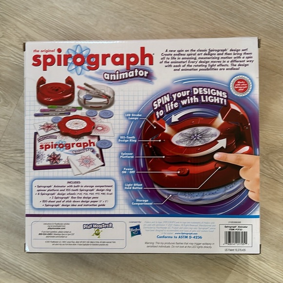 Spirograph Animator nwt in box creative drawing spin drawing nwt - Picture 2 of 5